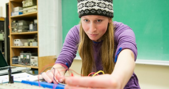 At UVic students use what they learn in the classroom in hands-on experiences.